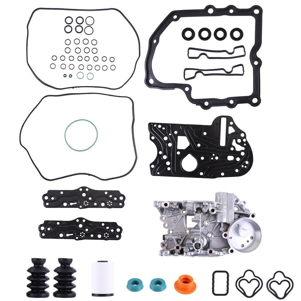 Transmission Valve Body Gasket Set Valve Body Repair Kit Compatible for VW Seat Skoda with 7-Speed DSG DQ200