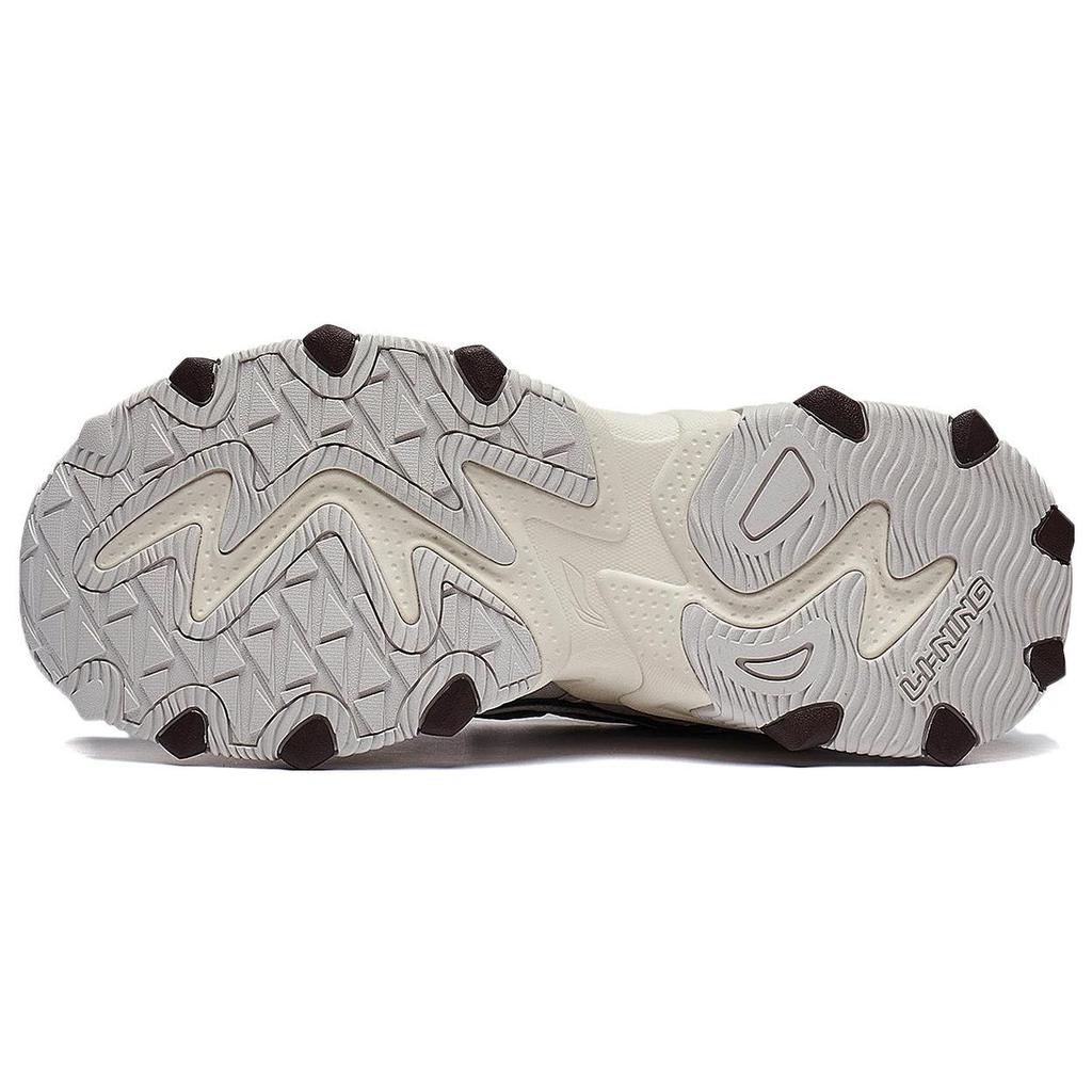 Li-Ning Cat Paw Lite 2 Удобные прочные повседневные туфли с низким верхом Женские кроссовки Серые AGCT358-2