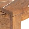 TV Stand 110 x 60 x 38 cm Solid Teak Wood