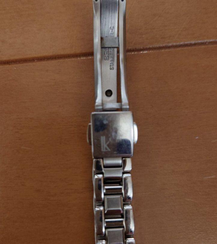 [USED] Seiko Lukia Watch 1B22-0CS0 Round Solar Date