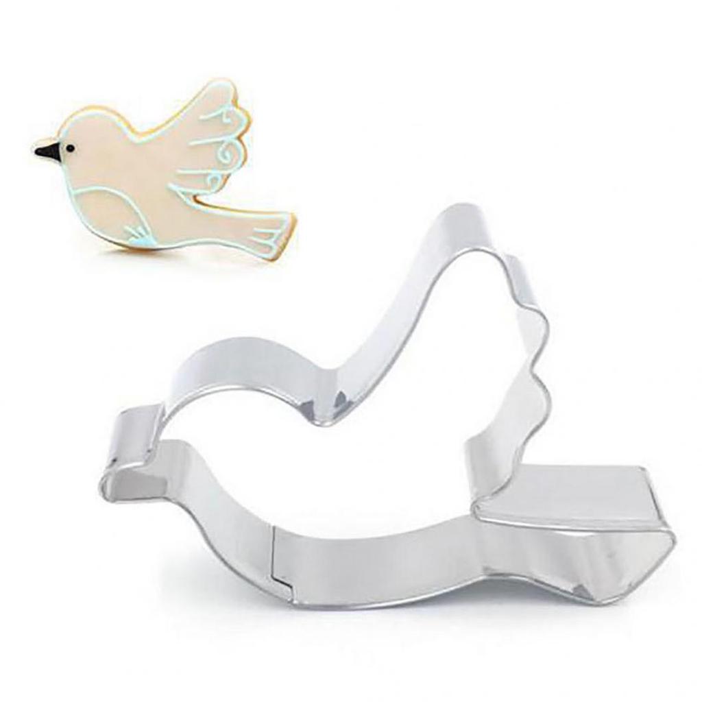 Bird Shape Stainless Steel Cookies Cutter Chocolate Biscuits Mold Baking Tool ARI