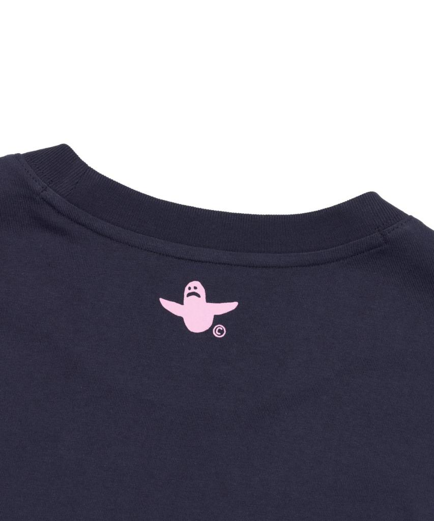 MARK GONZALES Mg Collage Graphic L/S T-Shirt - Navy