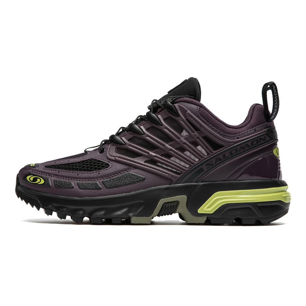 SALOMON ACS PRO Амортизация Поддержка Дышащие Низкие Повседневная Обувь Унисекс Фиолетовые Кроссовки 477371