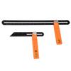 Sliding T-Bevel Gauges Protractors Level Tool with Bubble Measuring Tool for Carpentry Woodworking Constructions
