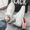 Little White Shoes Men's Spring Breathable Shoes Men's Trend Versatile Men's Shoes 2025 New Student Pure White Sports Shoes