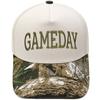 GAMEDAY Truck driver hat embroidered retro striped color matching baseball cap European and American men's and women's casual hat