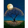 Full 5D Diy Diamond Painting Moonlight God Tree Embroidery Cross Stitch Home Decor Handmade Gift