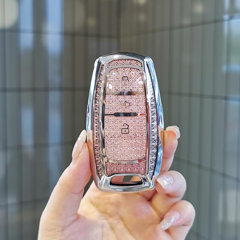 Car Key Case Cover Shell For Haval H6 Third-Generation M6Plus Second-Generation F7X Red Rabbit F5 H9 H8 H7 H4 Car Key Bag