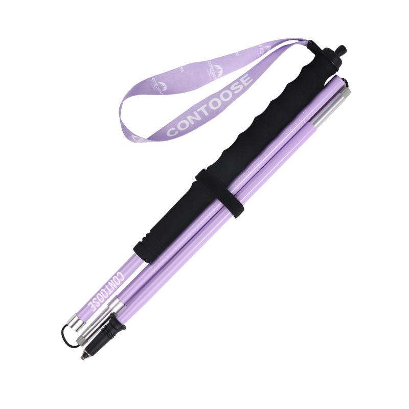 Kuangtu Kids' Lightweight Aluminum Four-Section Foldable Trekking Poles