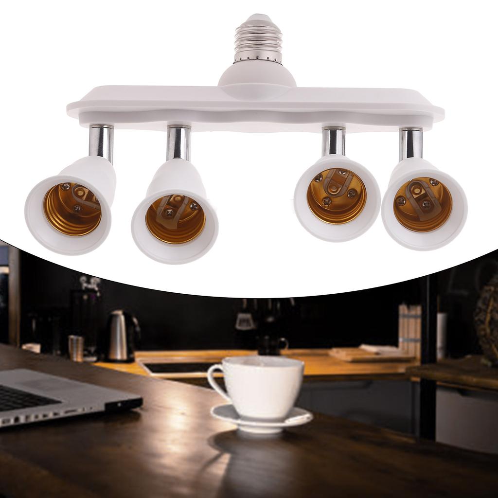 3/4/5-в-1 E27 на E27 основание лампы напольная лампа разветвитель патрон адаптер держатель регулируемый удлинитель патрона лампы 110-265 В