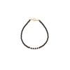Bacio baci браслет из золота 14 карат с черной шпинелью SG20FB0481