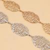 Delicate Leaf Waist Belt Ladies' Stylish Body Chain Adjustable Bridal Belt for Special Occasion Wear