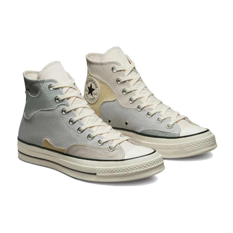Converse Chuck 70 High Crafted Patchwork - Desert Sand Унисекс Кроссовки Песочный Лимонный A03293C