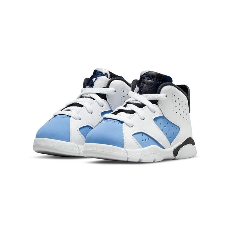 Air Jordan 6 Retro TD UNC Home Детские кроссовки Синий Университет-Синий Белый DV3606-410
