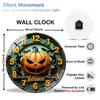 30x30cm Round Glass Wall Clock that is Surprisingly Lightweight for Its Size