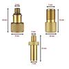 Bicycle Valve Adapter French SV Sclaverand Dunlop DV AV Car Valve Set