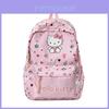 Детский рюкзак Hello Kitty с принтом из букв и мультфильмов для школы и повседневного использования