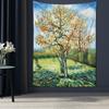 Сказочный Замок Гобелен Настенный Мультфильм Картина Маслом Фреска Богемный Хиппи Психоделический Матрас Домашний Декор Жизни