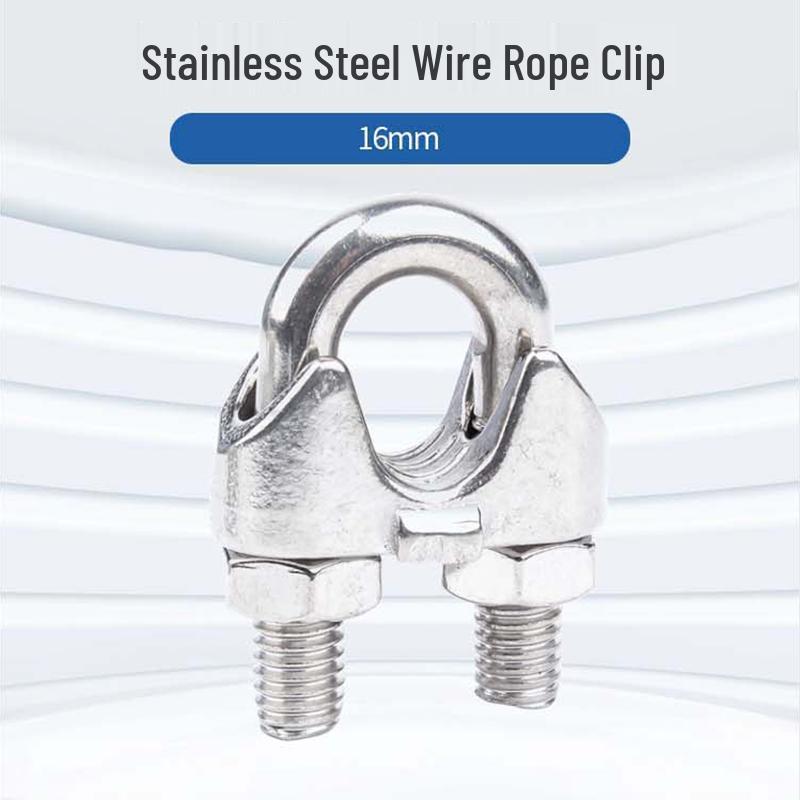 Stainless Steel Wire Rope Clamp