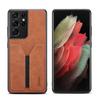 Роскошный чехол из мягкой кожи для телефона Samsung Galaxy S24 S23 FE S22 S21 S20 Ultra Plus S10 Note 20 Note 9 A05S с карманом для карт