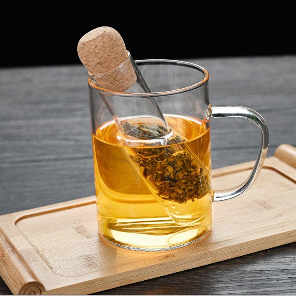 Стеклянный заварник для чая с прозрачным фильтром для чая, диффузор, все в одном для заваривания чая