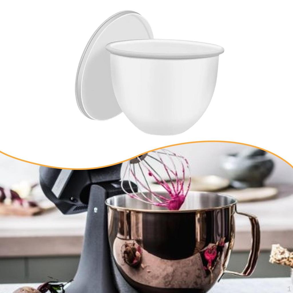 Silicone Bowl Liner Dishwasher Resistant Quick Installation Replace Parts for Tilt Head 5 Qt Stand