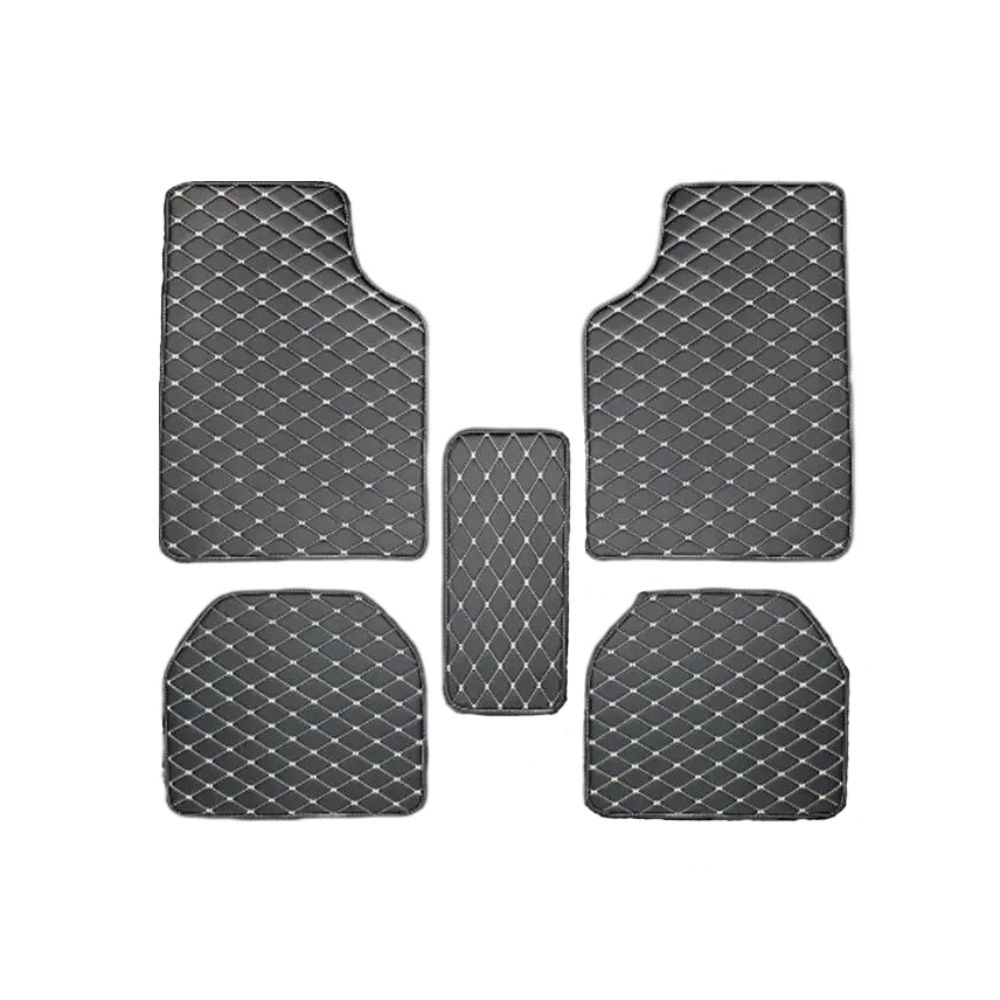 Водонепроницаемые автомобильные коврики из искусственной кожи, автомобильный пол, 5 шт., защитная накладка для ног, авто