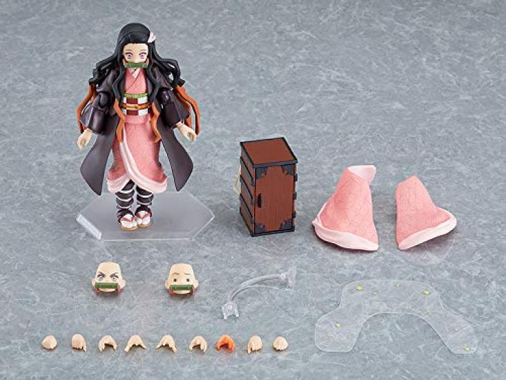 Max Factory Figma Demon Kimetsu no Yaiba Nezuko Kamado DX edition раскрашенная подвижная фигурка Slayer без масштаба АБС и ПВХ