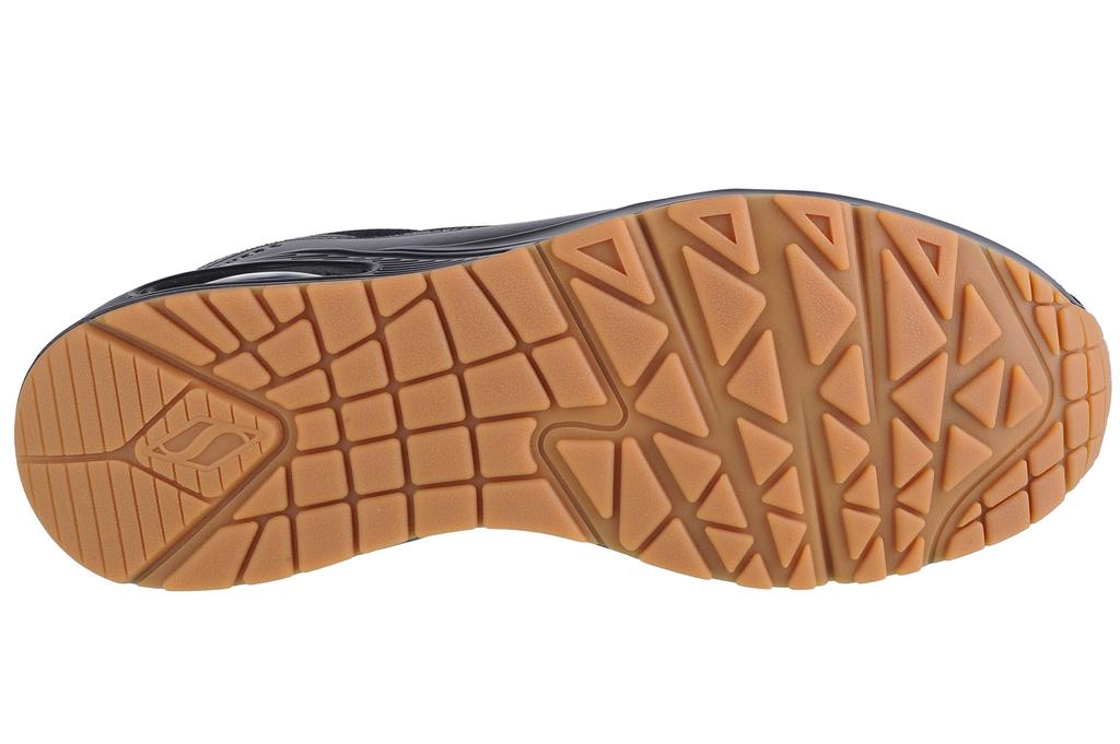 Skechers Uno-Layover, Мужские черные кроссовки