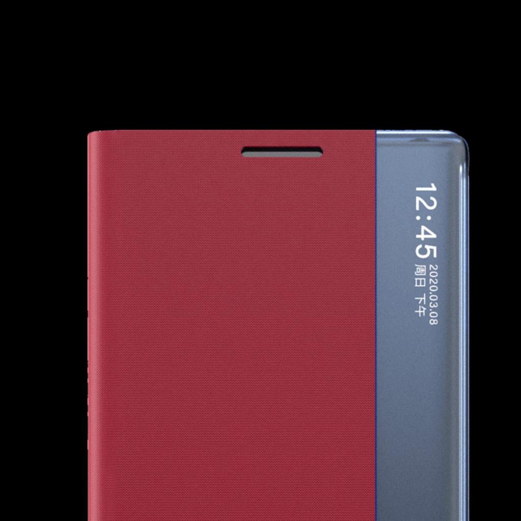 Suitable for Samsung S25 Ultra Window Bracket Mobile Phone Case S24 Flip Cover Smart Leather Case Full Inclusive Protection Case