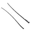 1 Pair Windshield A Pillar Trim Moulding Replacement for Ford Fiesta 2011 2019 Front Windshield Pillar Outer Trim Left