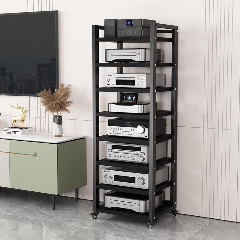 1.6m 8-Layer Audio Rack for Amplifiers and CD/Mixer Storage