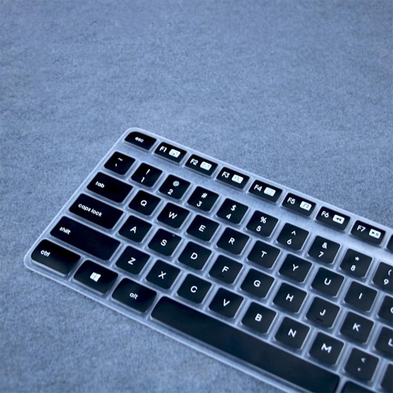 Силиконовые защитные накладки для клавиатуры для K235 K375 MK235 MK315 для ноутбука, пыле- и влагозащитная прозрачная пленка