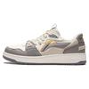 Li Ning Comfortable Slip Resistant Durable Low Top Skate Shoes Men Sneakers White Gray AGCS083-4