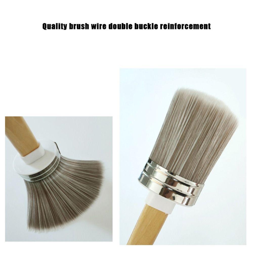 Утолщенная промышленная кисть Деревянная ручка Инструменты для покраски стен Прочная кисть Покрытие