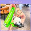 Charming Chengdu Panda Silicone Keychain Fun Cartoon Accessory Ideal For All Occasions
