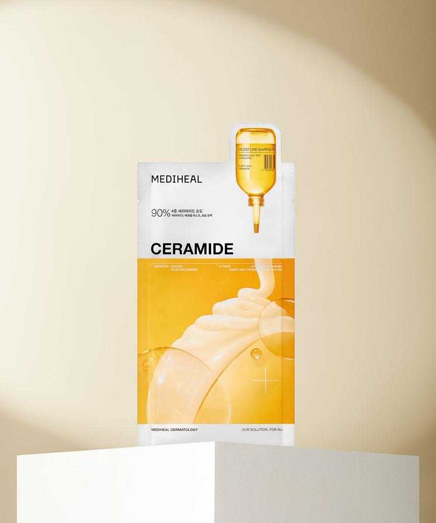 Essential Mask Pack 10 Sheets, 7 Types (Tea Tree/Madecassoside/Collagen/Hyaluronic Acid/Vitamin C/Ceramide/PDRN)