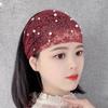For Mother's Day Organza Headband Korean Style Hair Wear Women Hair Accessories Wide Side Hairband