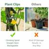 30PCS Plant Clips Reusable Greenhouse Bracket For Fixed Plants Vine Flower Seedling Tomatoes Support Garden Supplies
