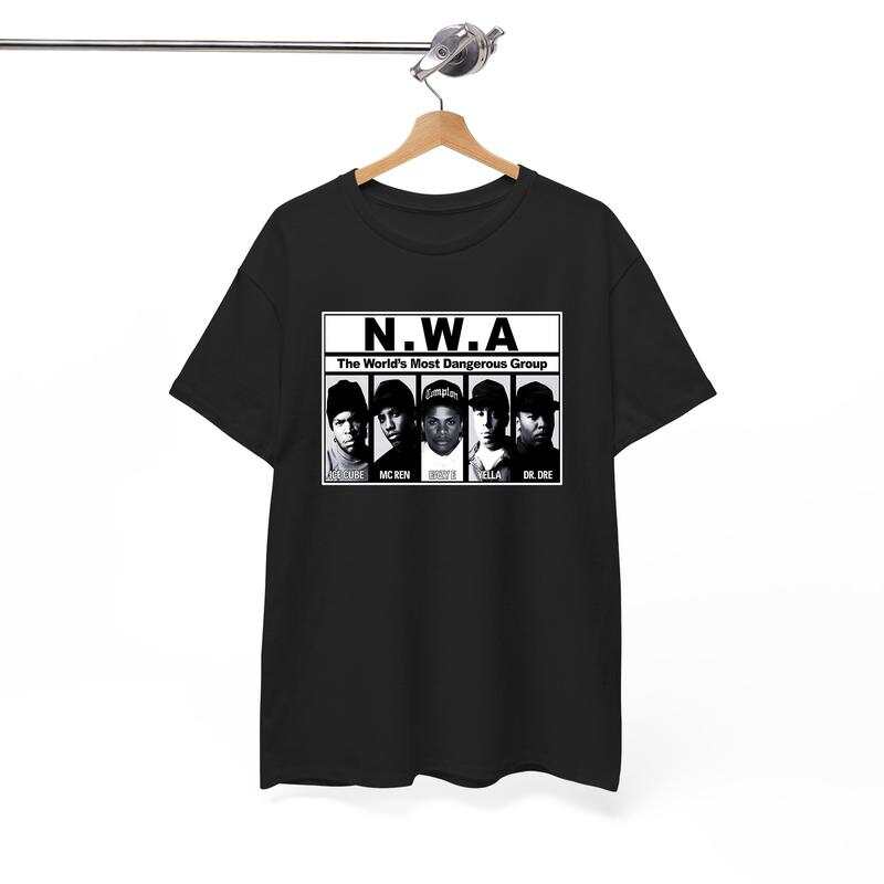 Унисекс футболки NWA, N.W.A. мерч тур хип-хоп рэп футболки для мужчин и женщин.