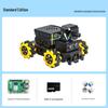 Робот-автомобиль с искусственным интеллектом и машинным зрением Raspberry Pi 5 с распознаванием голоса и интеграцией ROS2