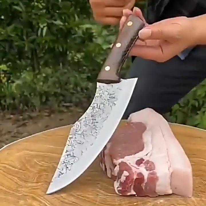 Нож для мясника из нержавеющей стали, тарелка для свинины, молоток для пилинга, универсальный нож для мяса, нож для резки костей, нож для нарезки мяса