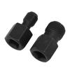 O2 Sensor Rethread Chaser Kit Oxygen Sensor Thread Repair Tool M12x1.25 M18x1.5 Black  for