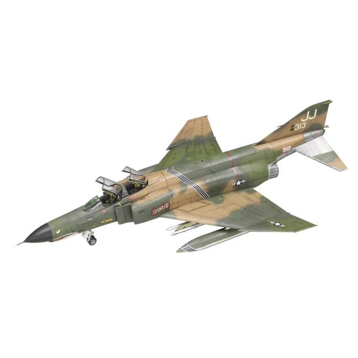 Fine Molds 1/72 Серия самолетов ВВС США Истребитель F-4E Ранний тип Война во Вьетнаме Пластиковая модель FP41. Длина прибл.. 266 мм, размах крыльев прибл.