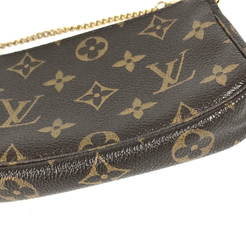 Louis Vuitton M60153 Monogram Mini Pochette Accessoires Сумка на цепочке T&B Сумка