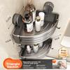 Baihan Suction Cup Triangle Shelf, Bathroom Storage Rack, No Drilling Required Hanger, Toilet Washroom Sink Corner Shelf