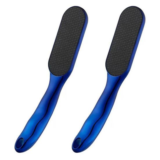 Нано-стеклянная пилка для ног, средство для удаления мозолей, мягкий скраб для ног, обеспечивающий гладкие ноги, легкое отшелушивание для удаления огрубевшей кожи, нержавеющий инструмент для педикюра