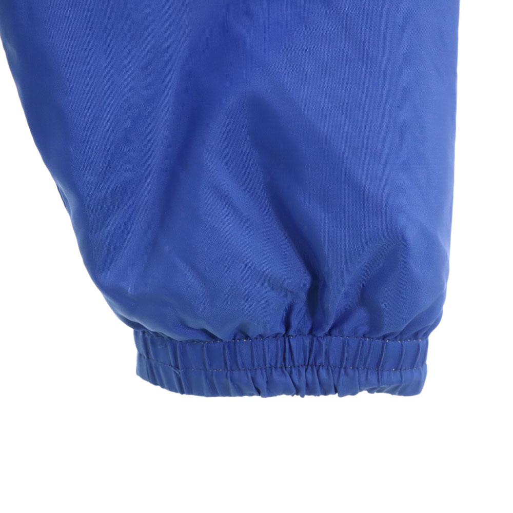 RENNOC 70-е винтажная нейлоновая куртка тренера M синяя подкладка трикотаж мужская б/у