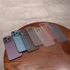 Suitable for IPhone16proMax Ultra-thin Pc Phone Case, Apple 15 Simple Semi-transparent Hard Shell 14pro Protective Case
