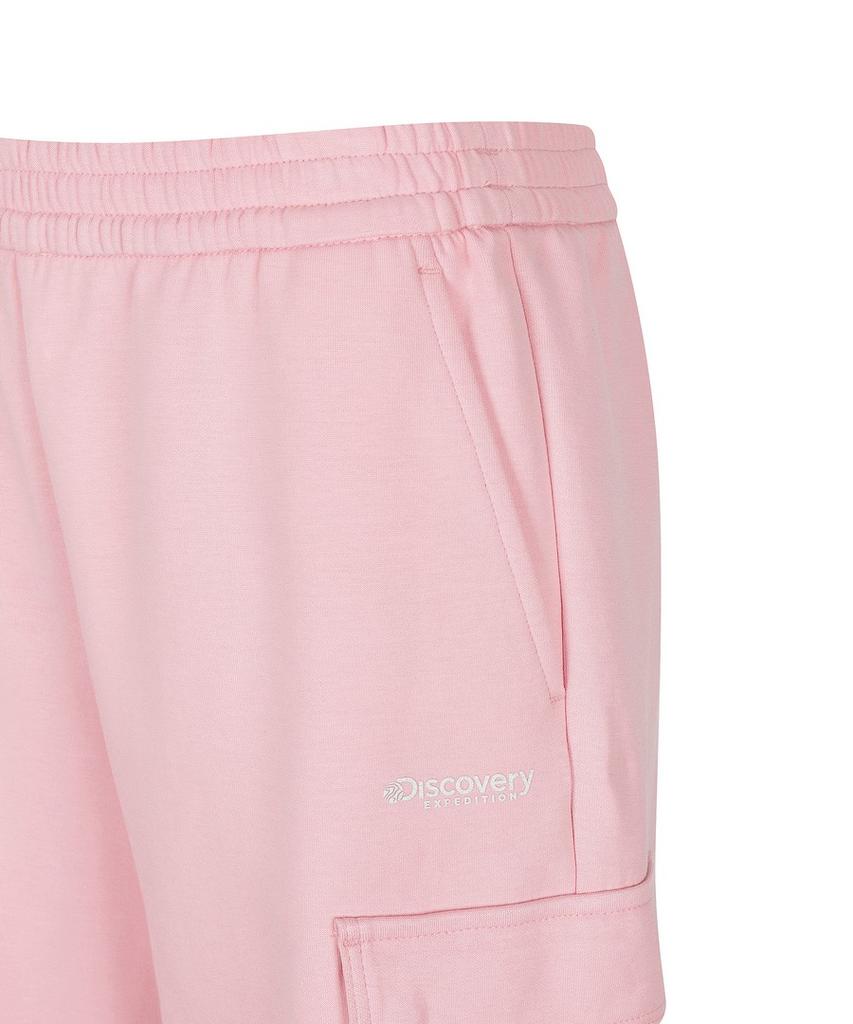 DISCOVERY EXPEDITION Women'S Tech Knit Training Semi-Wide Cargo Pants (L/Pink)